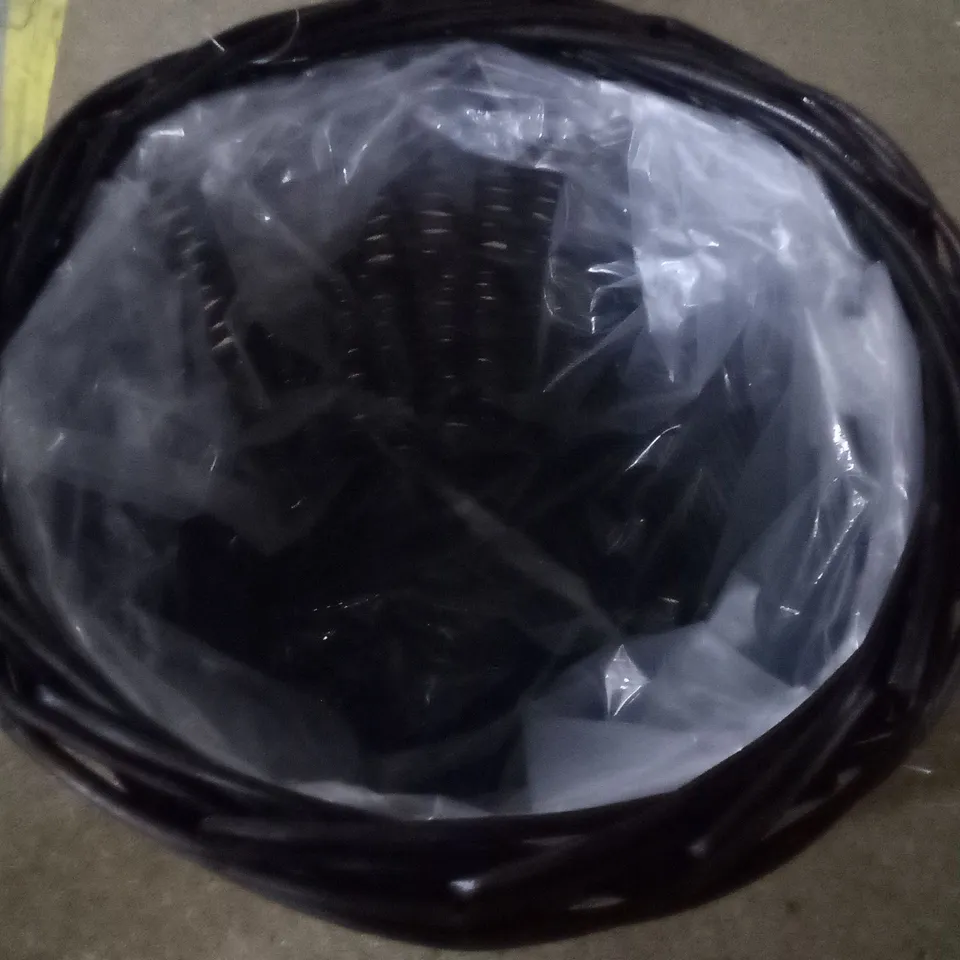 AMAPOLA ROUND WICKER STORAGE BASKET