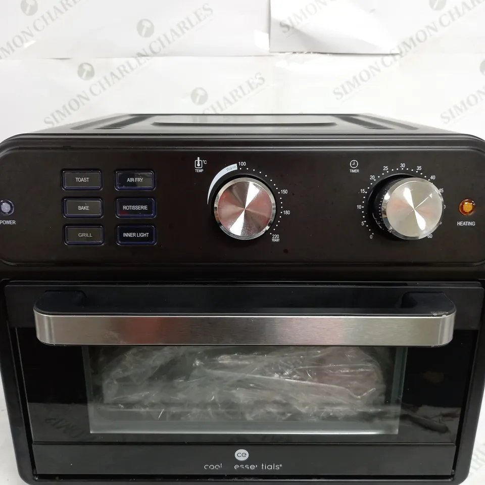 COOK'S ESSENTIAL 21-LITRE AIRFRYER OVEN IN BLACK