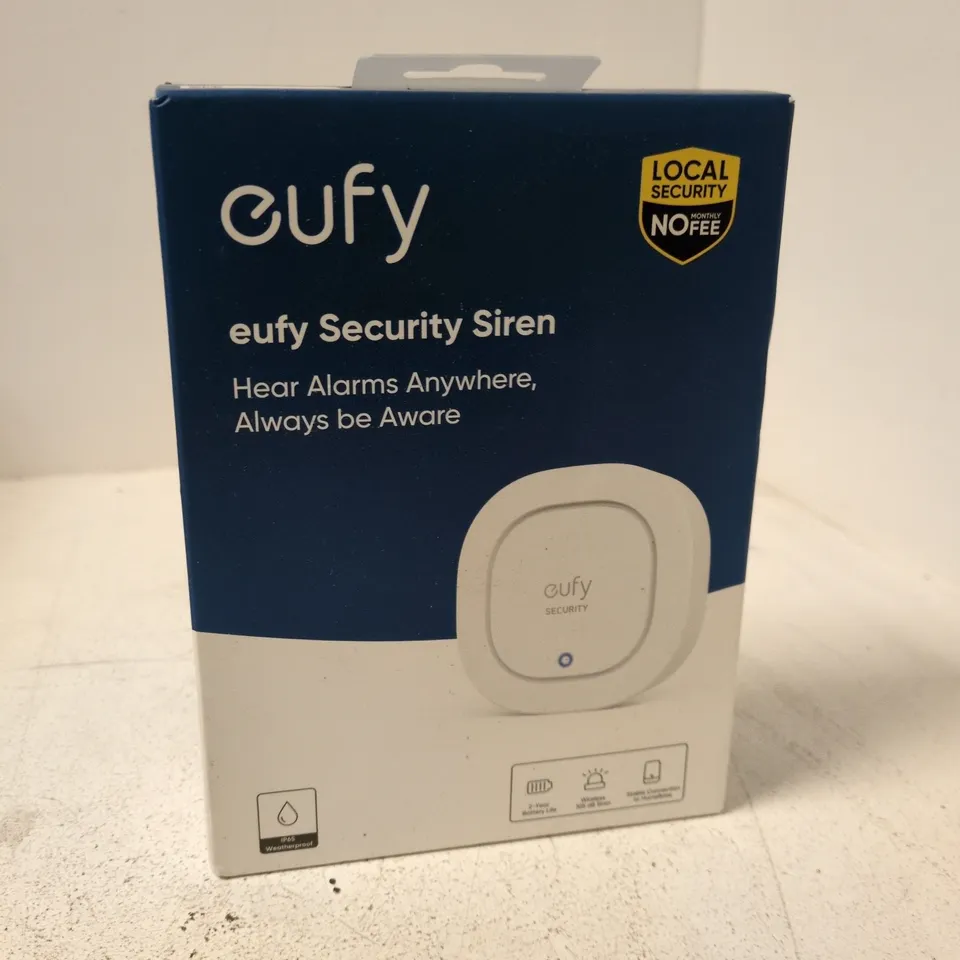 EUFY SECURITY SIREN – BOXED