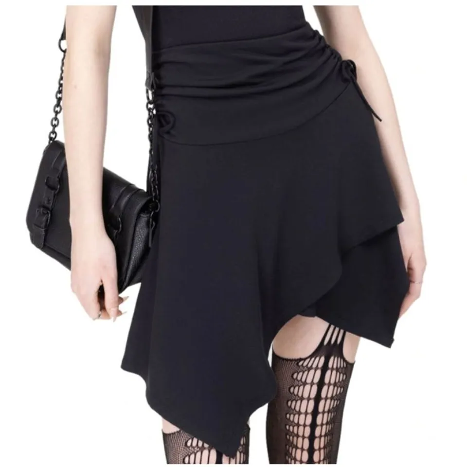 FIVE BRAND NEW KILLSTAR - LUMINASTRA - BLACK WOMEN'S SKIRT SIZE MAY VARY