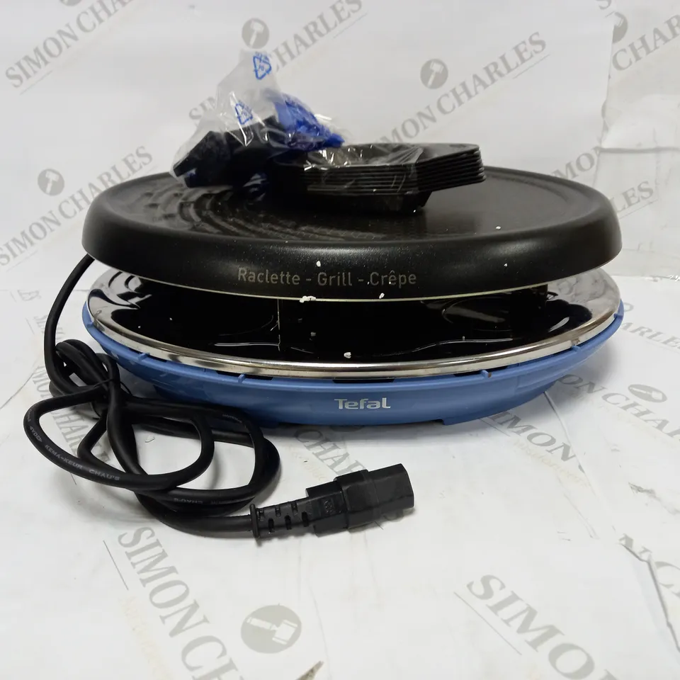 TEFAL COLORMANIA RE310440 RACLETTE COOKER SET 
