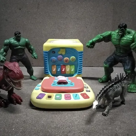 BOX CONTAINING CHILDREN'S TOY'S