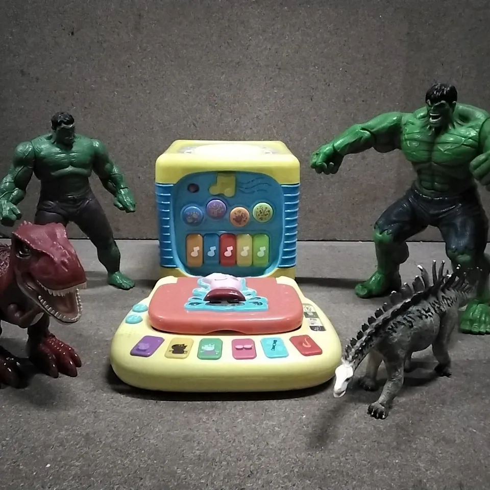 BOX CONTAINING CHILDREN'S TOY'S 