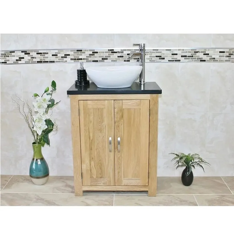 COURNOYER 650MM SINGLE BATHROOM VANITY VESSEL