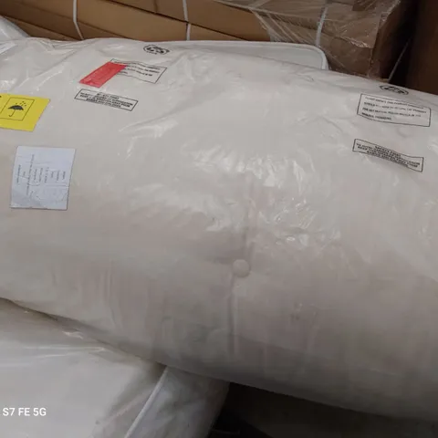 BAGGED FUTON MATTRESS 4'6" DOUBLE NATURAL FABRIC