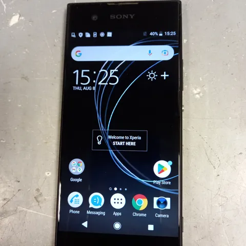 SONY XPERIA G3121 SMARTPHONE IN BLACK