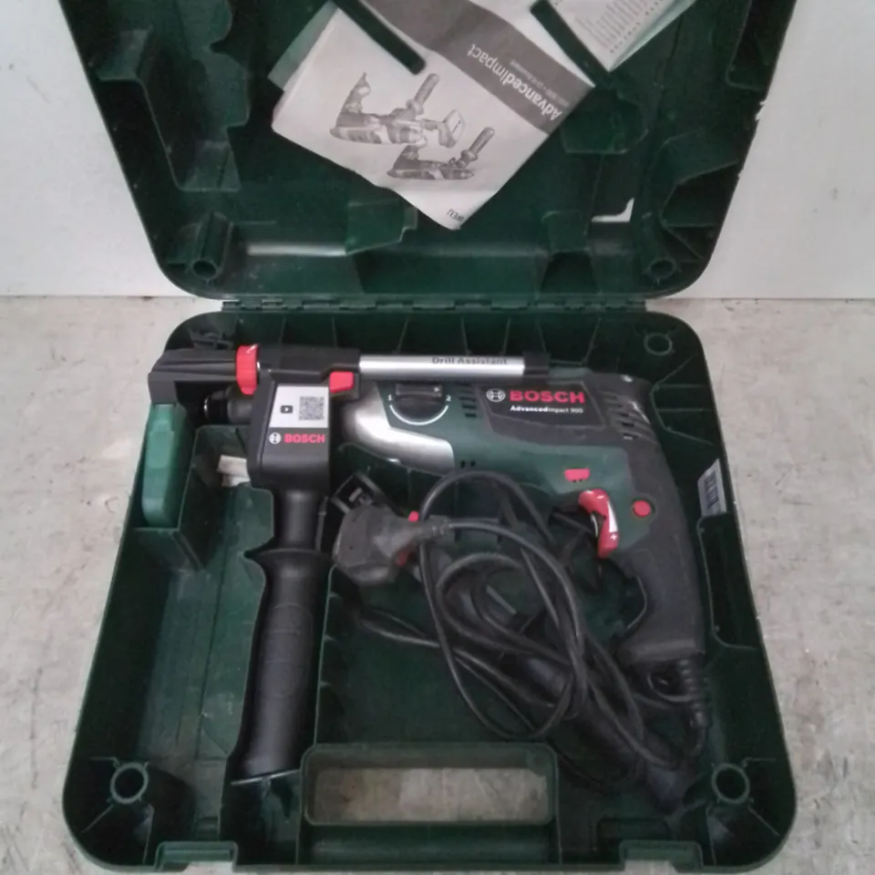 BOXED BOSCH ADVANCED IMPACT-900 900W IMPACT DRILL
