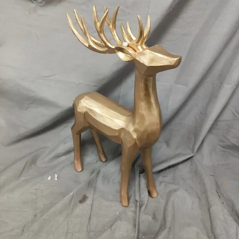 GOLDEN STAG ORNAMENT 