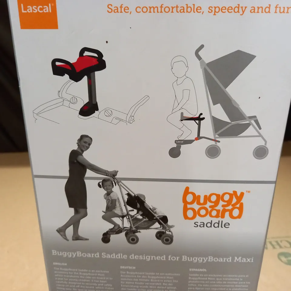 BOXED BUGGY BOARD SADDLE