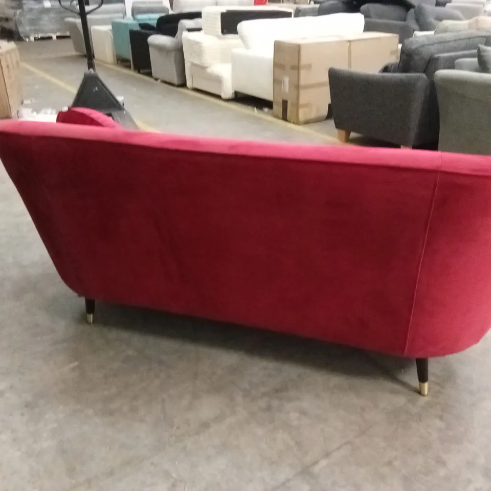 FAIRMONT PARK RUBIO 3 SEATER SOFA - WINE