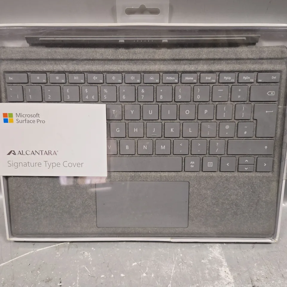 BOXED ALCANTARA MICROSOFT SURFACE PRO SIGNATURE TYPE COVER 