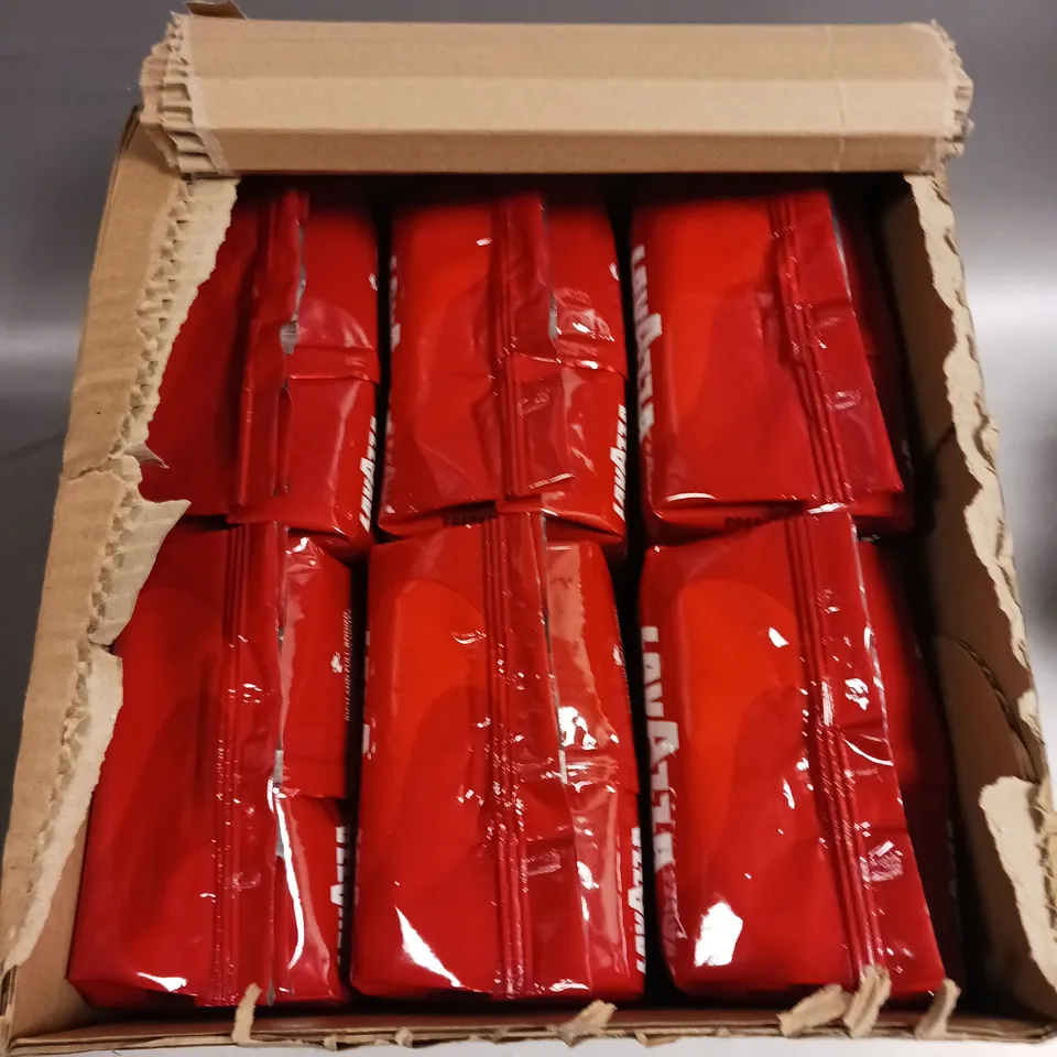 6 X SEALED PACKETS OF LAVAZZA QUALITA ROSSA COFFEE BEANS - 6 X 1KG