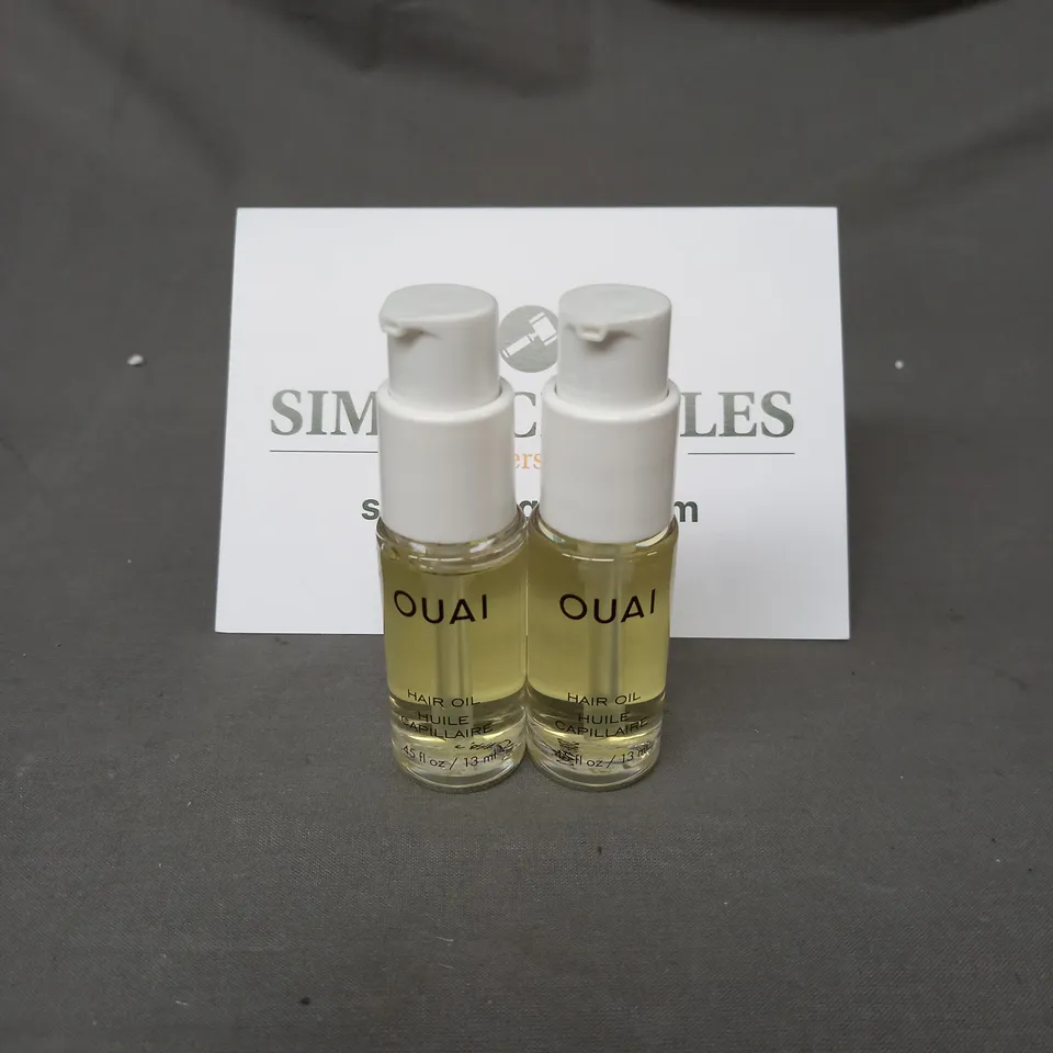 OUAI X2 HAIR OIL 13ML - COLLECTION ONLY