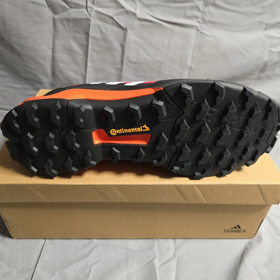BOXED PAIR OF ADIDAS TERREX AX4 GTX TRAINERS - UK SIZE 10