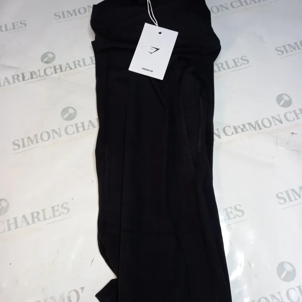 GYMSHARK CROSSOVER FLARED LEGGINGS SIZE M