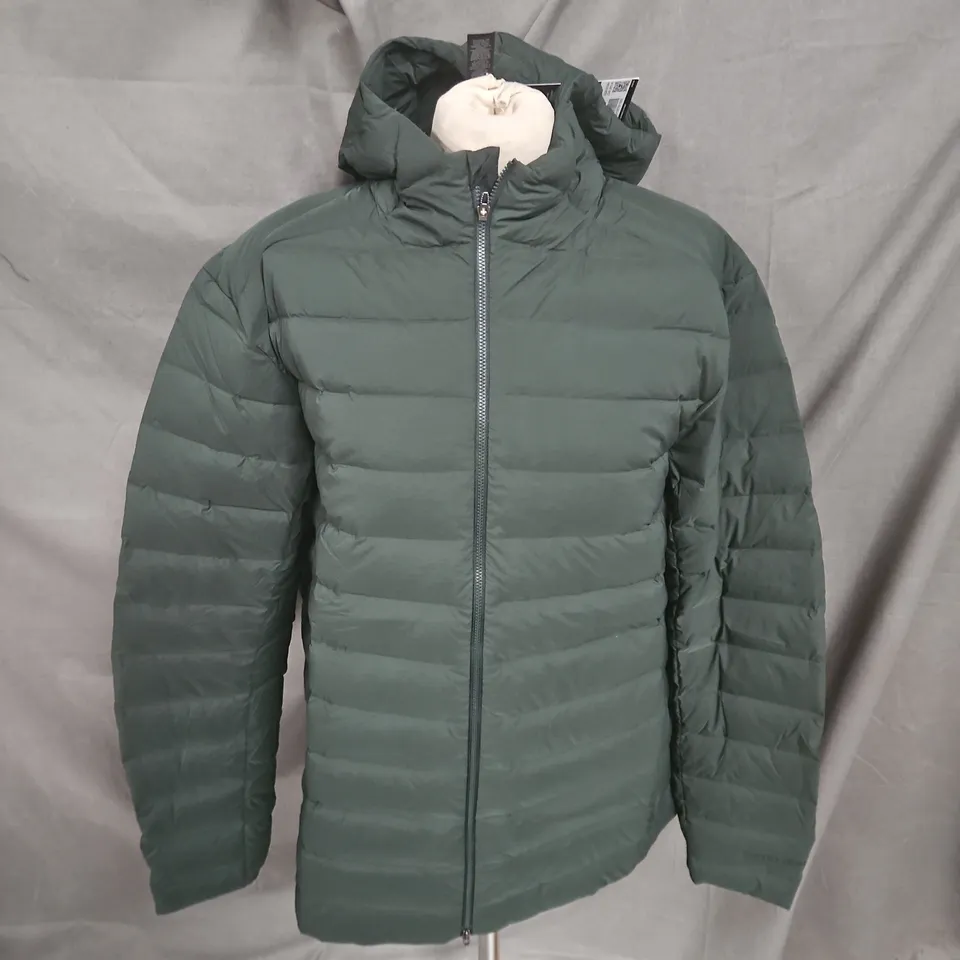 LULULEMON NAVIGATION DOWN HOODIE IN RAINFOREST GREEN SIZE XL
