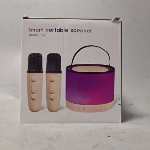 BOXED COLORFUL KARAOKE SOUND SYSTEM - K52