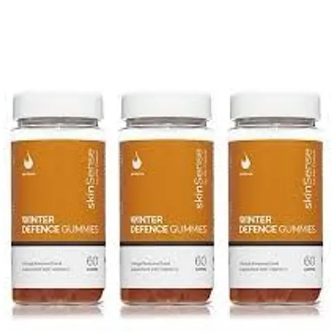 3 X SKINSENSE WINTER DEFENCE GUMMIES 60