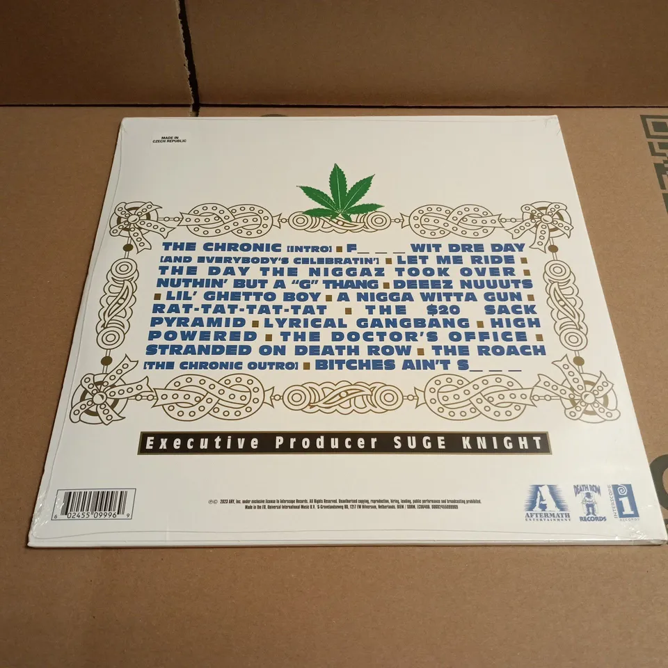 DR. DRE – THE CHRONIC - SEALED - VINYL LP