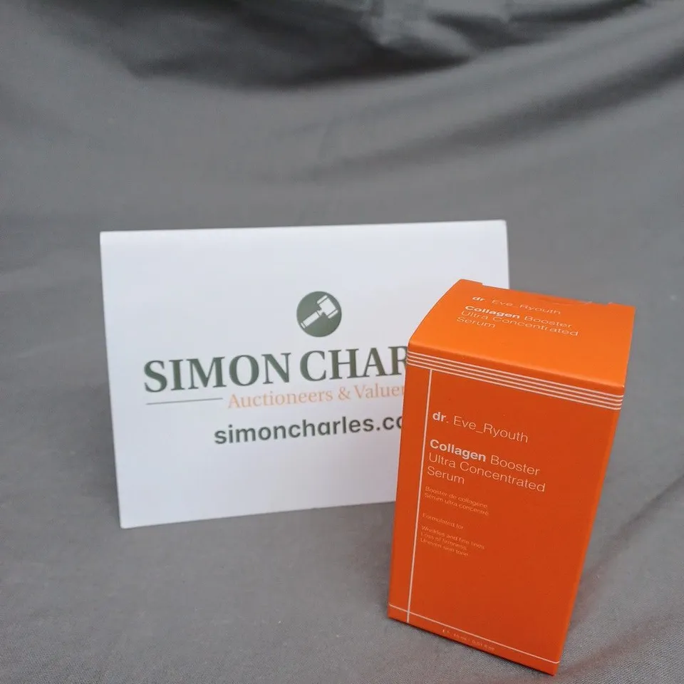 BOXED AND SEALED DR. EVE_RYOUTH FACE SERUM, COLLAGEN BOOSTER ULTRA CONCENTRATED SERUM