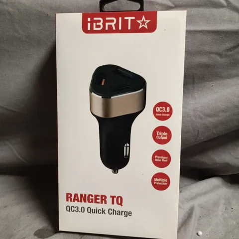 SET OF 5 IBRIT RANGER TQ QC3.0 QUICK CHARGE CAR CHARGERS