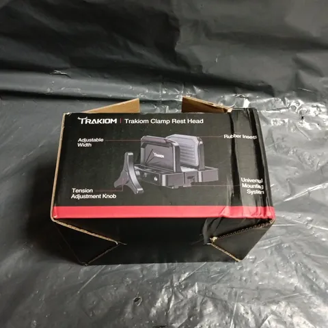 TRAKIOM CLAMP REST HEAD – CAMERA MOUNT ACCESSORY (BOXED)