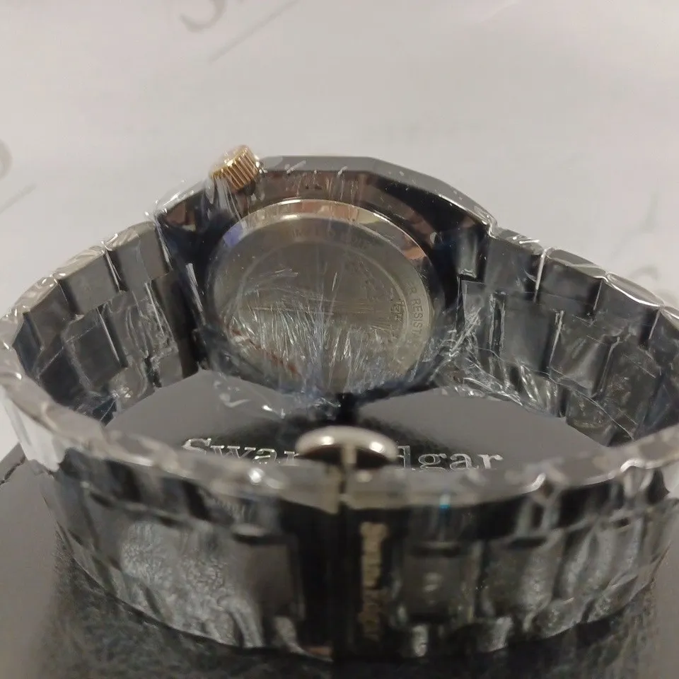  LIMITED EDITION SWAN & EDGAR HAND ASSEMBLED APOLLO AUTOMATIC BLACK WATCH RRP £210