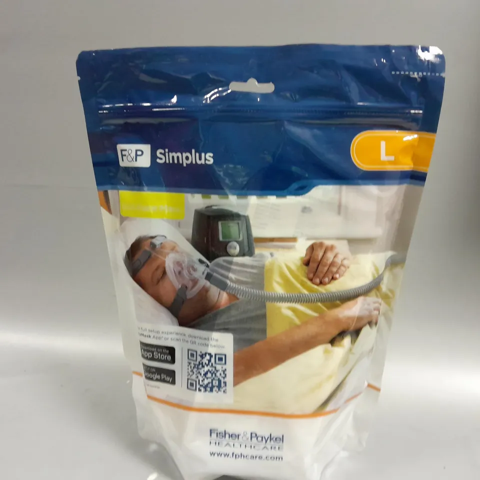 SEALED F&P SIMPLUS FULL FACE MASK - LARGE