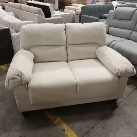 AUSTIN SMALL 2 SEATER SOFA, IVORY CLASSIC PLUSH FABRIC