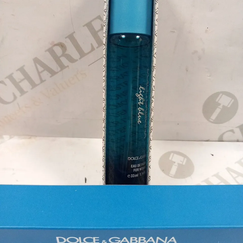 BOXED DOLCE AND GABBANA LIGHT BLUE 33ML