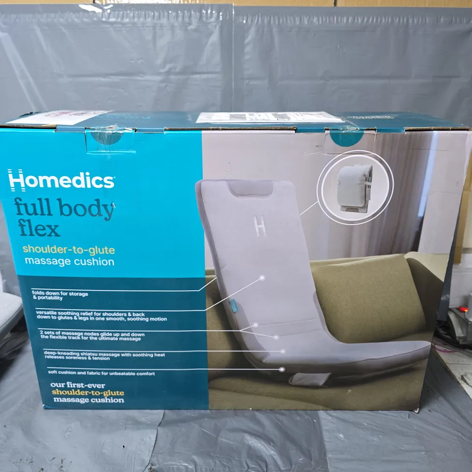 HOMEDICS FULL BODY FLEX MASSAGER - GREY