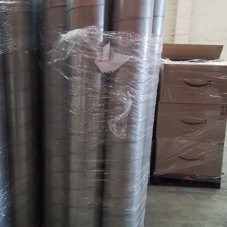 PALLET OF SPIRAL DUCT TUBE
