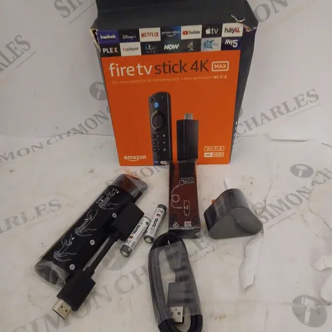 BOXED AMAZON FIRE TV STICK 4K