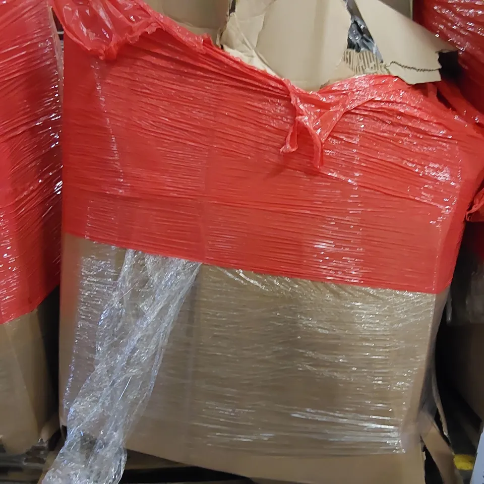 PALLET OF ASSORTED ITEMS INCLUDING: HEDGE TRIMMER, LAMINATE FLOOR CUTTER, TORQUE WRENCH, DICE SET