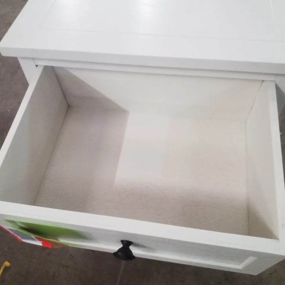 MICHEAL 40CM W SOLID WOOD BEDSIDE TABLE