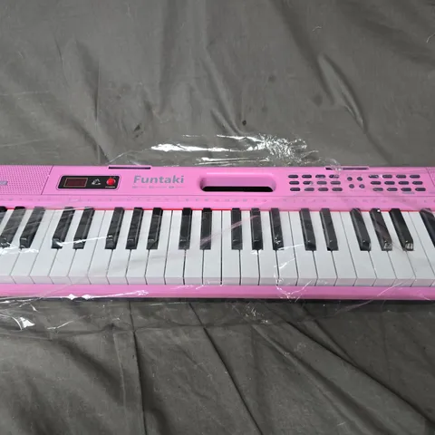FUNTAKI FUN-6000K ELECTRIC KEYBOARD IN PINK