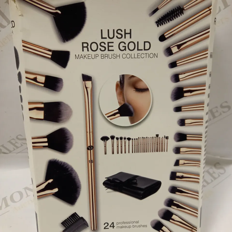 RIO LUSH ROSE GOLD MAKEUP BRUSH COLLECTION 