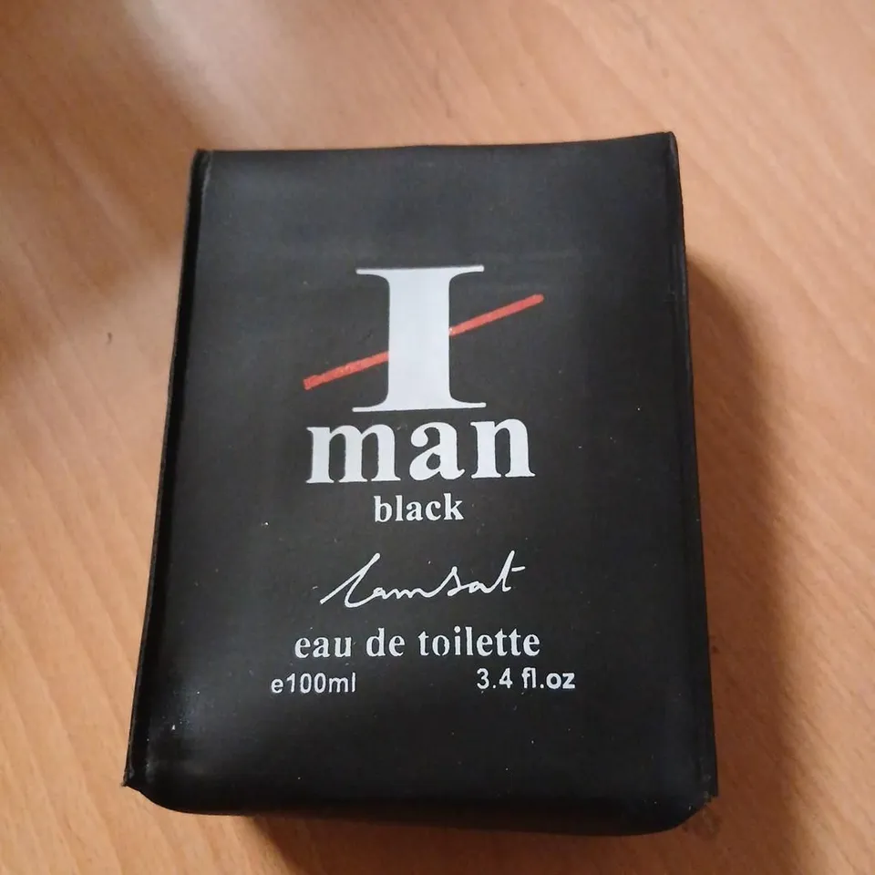 I MAN BLACK EAU DE TOILETTE 100ML