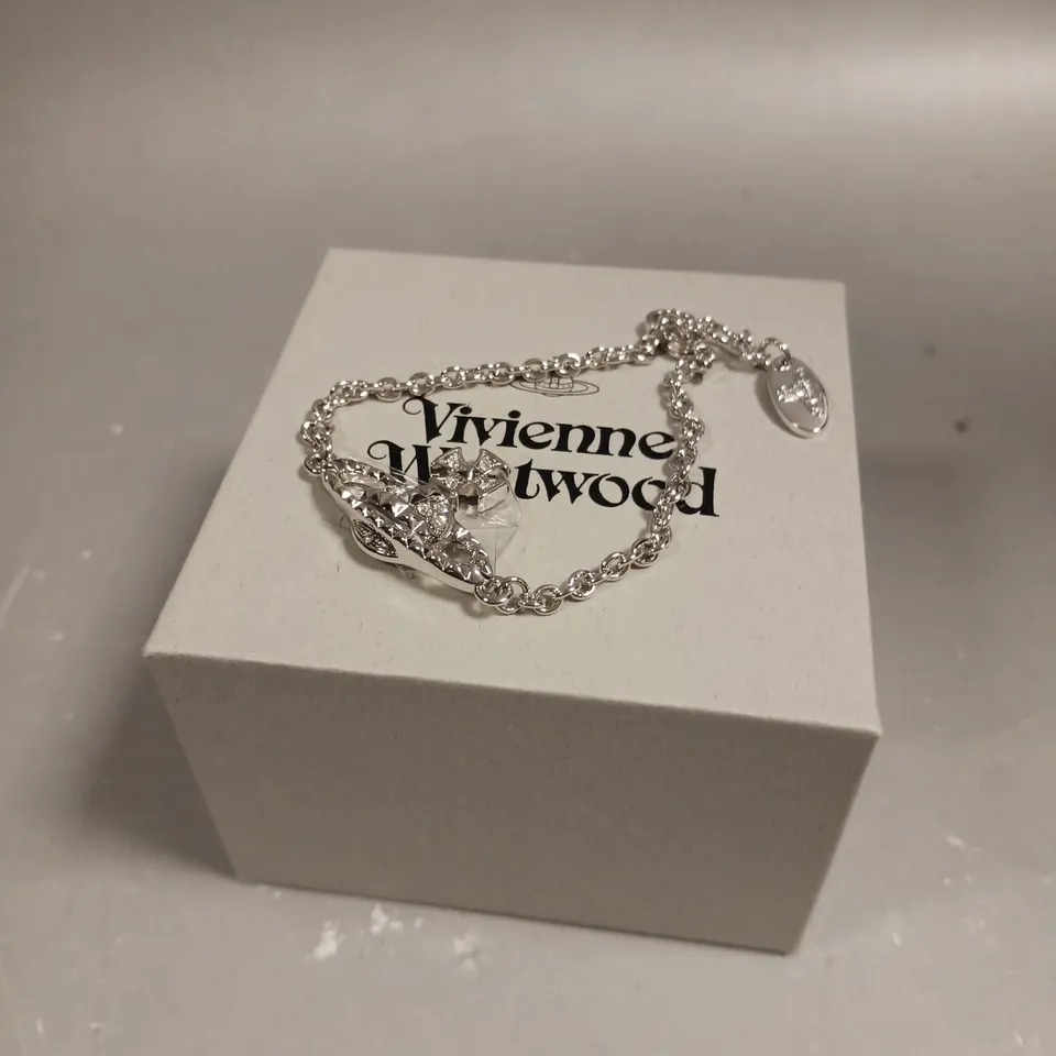 VIVIENNE WESTWOOD MAYFAIR BAS RELIEF BRACELET 