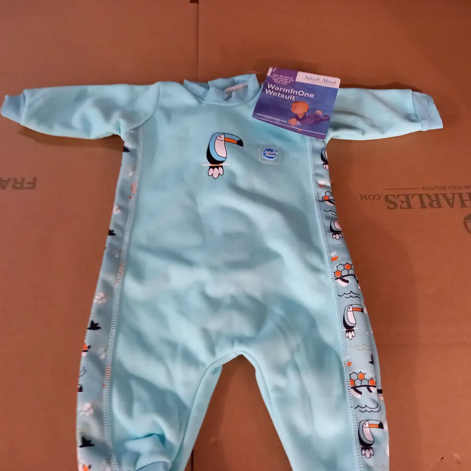 SPLASH ABOUT WARM IN ONE BABY WETSUIT - MED