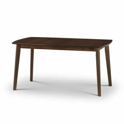BOXED JULIAN BOWEN KENSINGTON EXTENDING DINING TABLE - WALNUT (1 BOX)