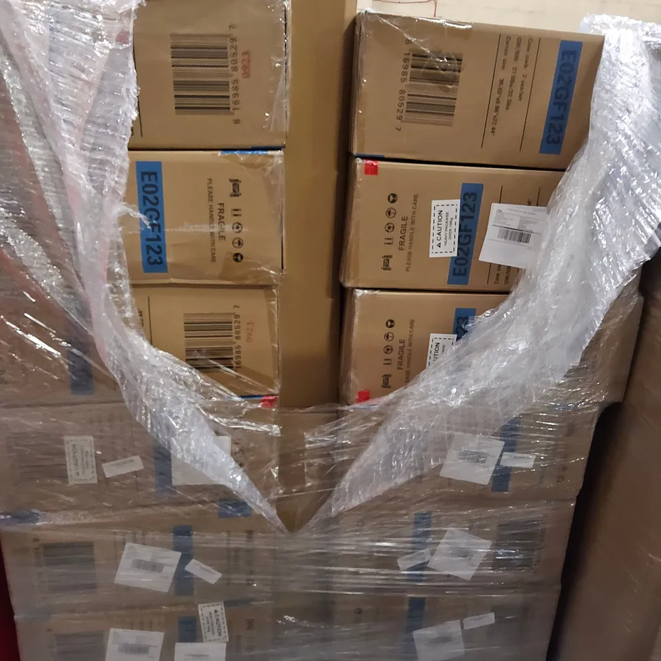 PALLET OF ASSORTED BOXED METAL CAFE CHAIRS,