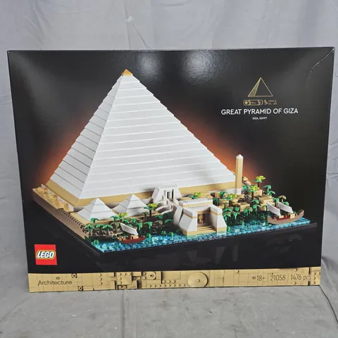 BOXED LEGO ARCHITECTURE 21058 - GREAT PYRAMID OF GIZA
