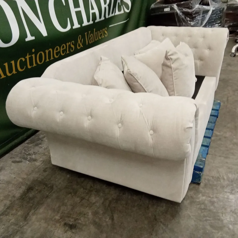 WINDSOR 3 SEATER FABRIC SOFA
