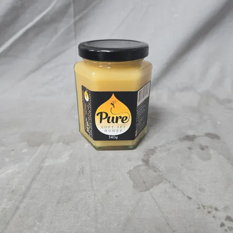 APPROXIMATELY 11 X PURE SOFT SET HONEY 340G
