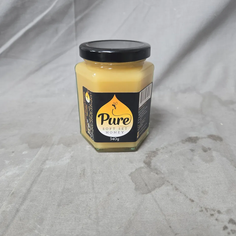 APPROXIMATELY 11 X PURE SOFT SET HONEY 340G