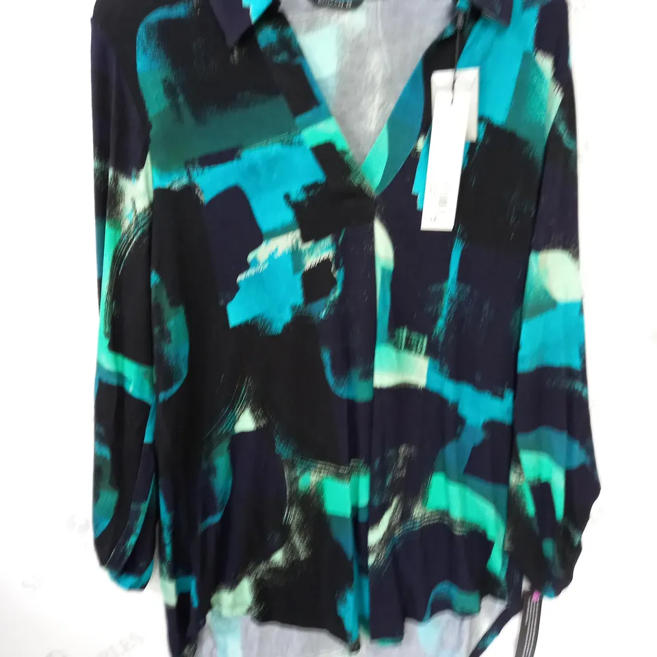 ROMAN ABSTRACT OVERHEAD SHIRT - 12