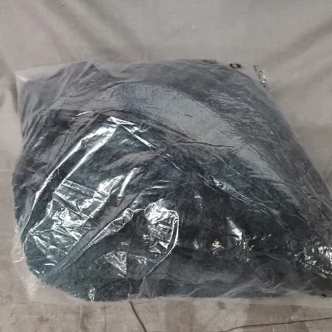 BAGGED WEIRD FISH LUCIAN JACQUARD BORG FULL ZIP FLEECE IN CEDAR GREEN SIZE 3XL