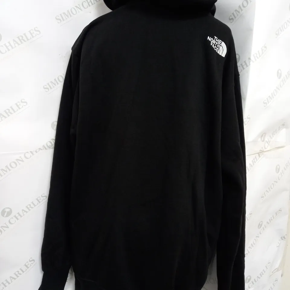 THE NORTH FACE UNISEX HOODIE IN BLACK - XL