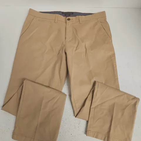 TOMMY HILFIGER SLIM FIT TROUSER IIN LIGHT BROWN - 36/32